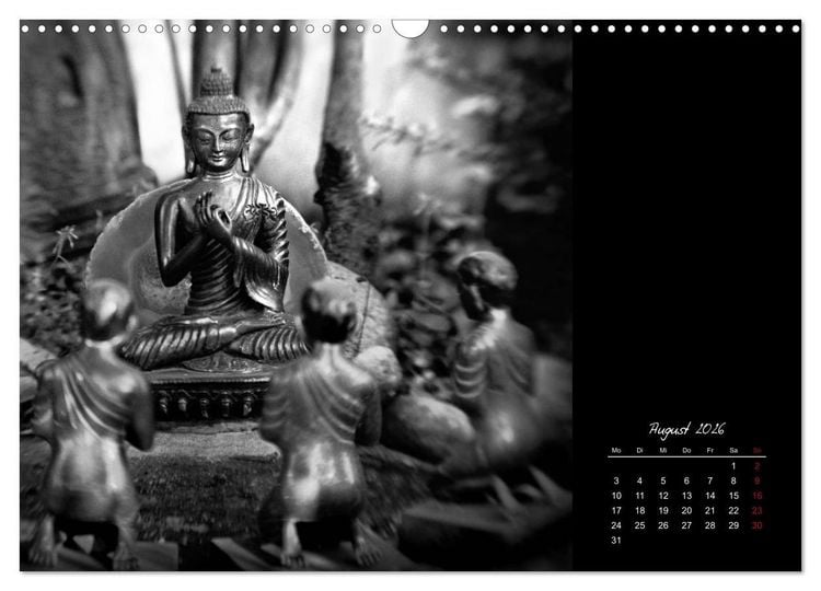 Produktbild: Worte des Buddha 2026 (Wandkalender 2026 DIN A3 quer), CALVENDO Monatskalender