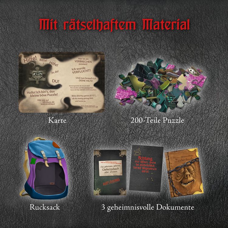 Produktbild: Story-Puzzle Das kleine B&ouml;se Puzzle
