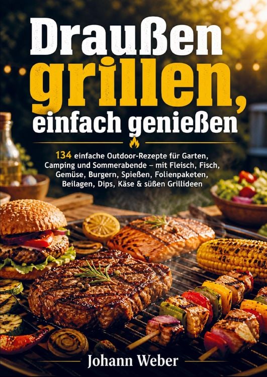 Produktbild: Drau&szlig;en grillen, einfach genie&szlig;en