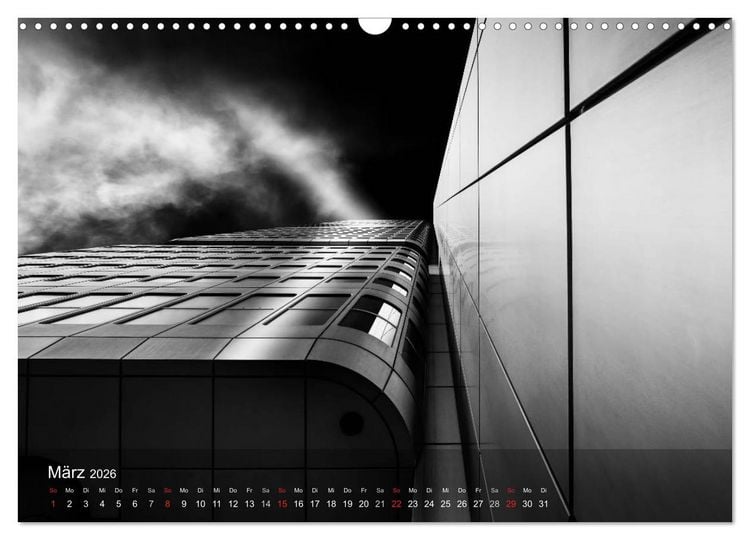 Produktbild: Direction Sky - Faszination Architektur 2026 (Wandkalender 2026 DIN A3 quer), CALVENDO Monatskalender
