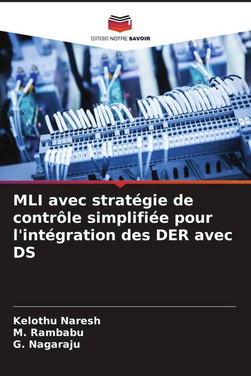 Produktbild: MLI avec strat&eacute;gie de contr&ocirc;le simplifi&eacute;e pour l'int&eacute;gration des DER avec DS