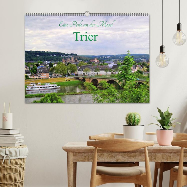 Produktbild: Eine Perle an der Mosel - Trier (Wandkalender 2026 DIN A2 quer), CALVENDO Monatskalender