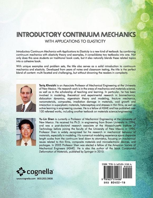 Produktbild: Introductory Continuum Mechanics with Applications to Elasticity (Revised Edition)