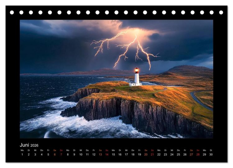 Produktbild: Momente voller Magie (Tischkalender 2026 DIN A5 quer), CALVENDO Monatskalender