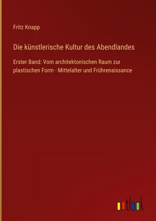 Produktbild: Die k&uuml;nstlerische Kultur des Abendlandes
