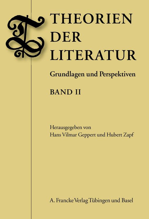 Produktbild: Theorien der Literatur