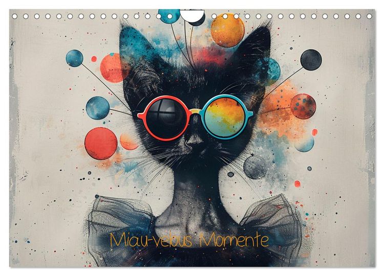 Produktbild: Miau-velous Momente (Wandkalender 2026 DIN A4 quer), CALVENDO Monatskalender