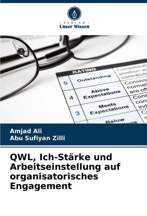 Produktbild: QWL, Ich-St&auml;rke und Arbeitseinstellung auf organisatorisches Engagement