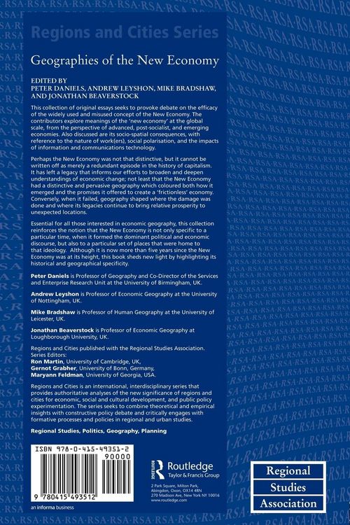 Produktbild: Geographies of the New Economy