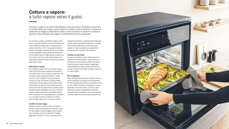 Produktbild: Cucina stellata col mio forno a vapore