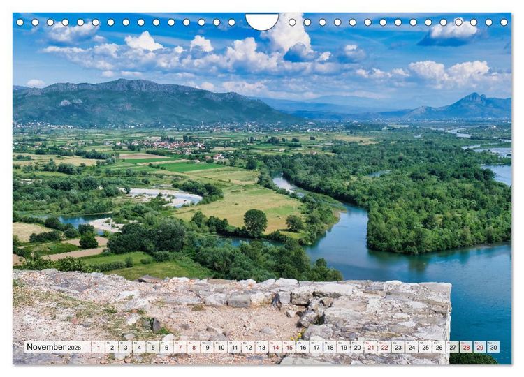 Produktbild: Faszinierendes Albanien (Wandkalender 2026 DIN A4 quer), CALVENDO Monatskalender