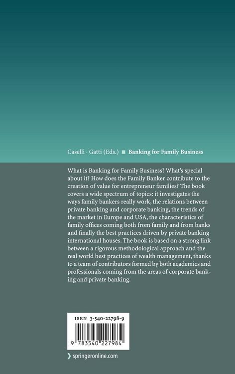 Produktbild: Banking for Family Business