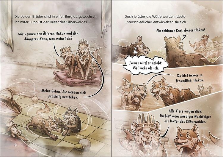 Produktbild: Lesel&ouml;wen 3. Klasse - Das Duell der W&ouml;lfe
