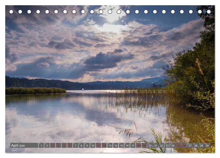 Produktbild: Faszination Oberallg&auml;u (Tischkalender 2026 DIN A5 quer), CALVENDO Monatskalender