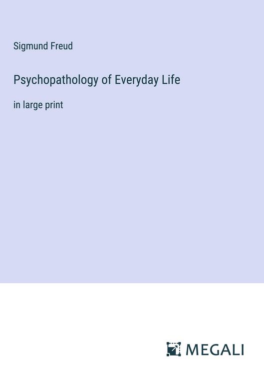 Produktbild: Psychopathology of Everyday Life
