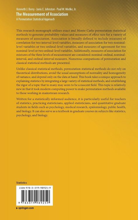 Produktbild: The Measurement of Association