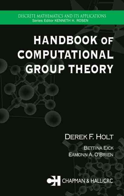 Produktbild: Handbook of Computational Group Theory