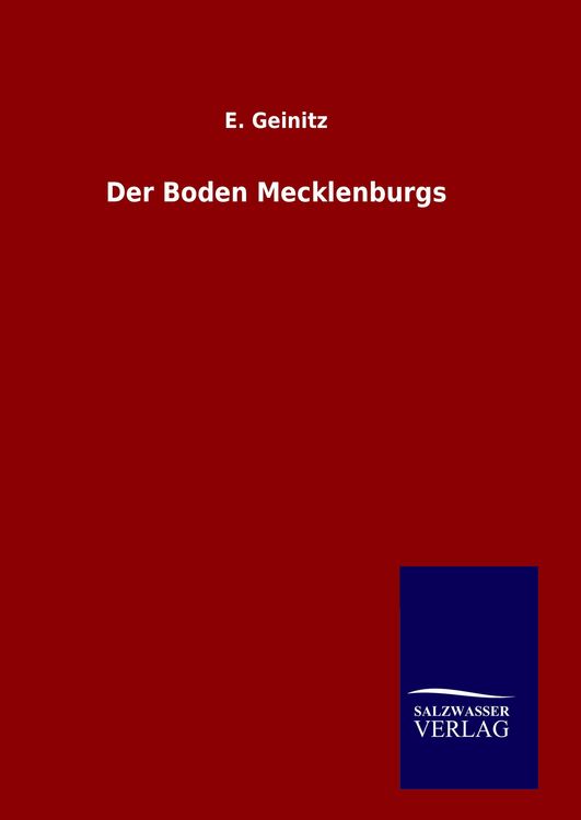 Produktbild: Der Boden Mecklenburgs