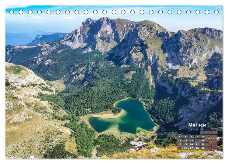 Produktbild: Sutjeska-Nationalpark (Tischkalender 2026 DIN A5 quer), CALVENDO Monatskalender