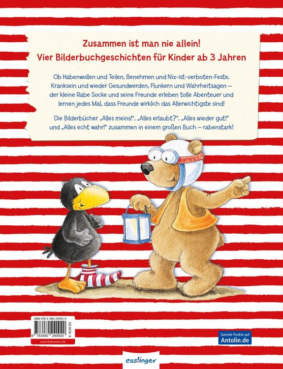 Produktbild: Der kleine Rabe Socke: Alles Abenteuer vom kleinen Raben Socke