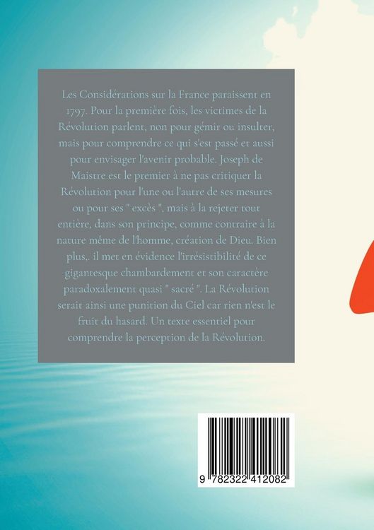 Produktbild: Consid&eacute;rations sur la France