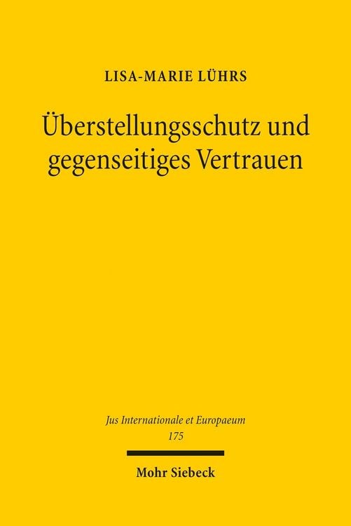 Produktbild: &Uuml;berstellungsschutz und gegenseitiges Vertrauen