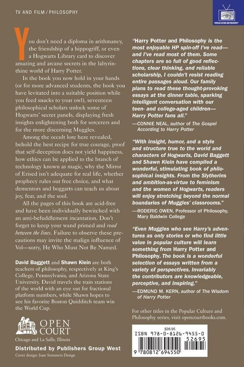 Produktbild: Harry Potter and Philosophy