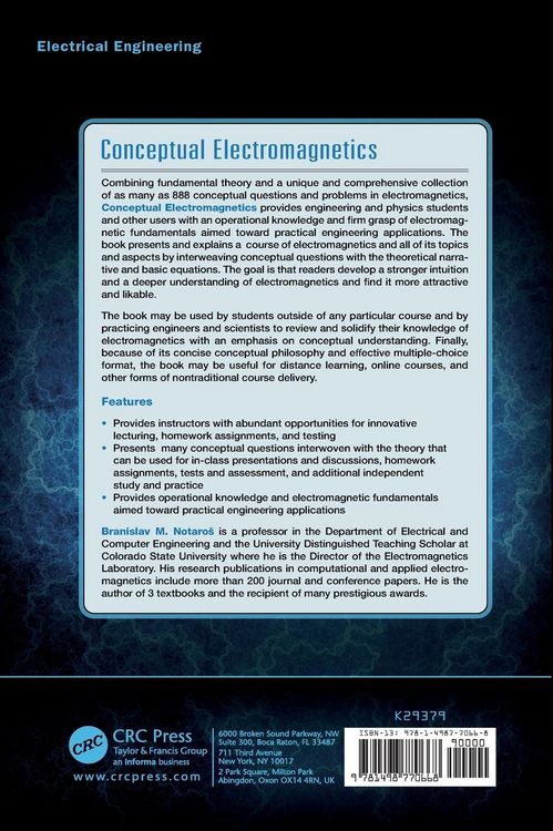 Produktbild: Conceptual Electromagnetics