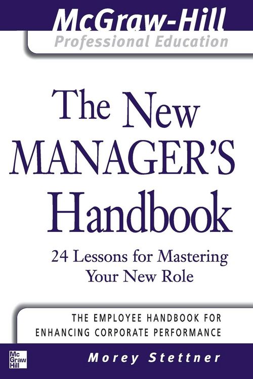 Produktbild: The New Manager's Handbook