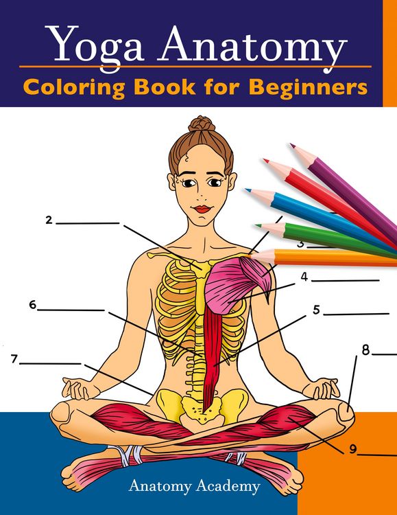 Produktbild: Yoga Anatomy Coloring Book for Beginners