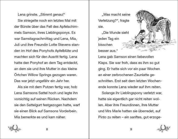 Produktbild: Ponyhof Apfelbl&uuml;te (Band 12) - Lotte und die &Uuml;bernachtungsparty
