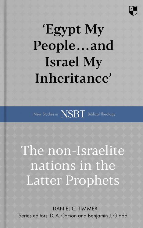 Produktbild: 'Egypt My People ... and Israel My Inheritance'