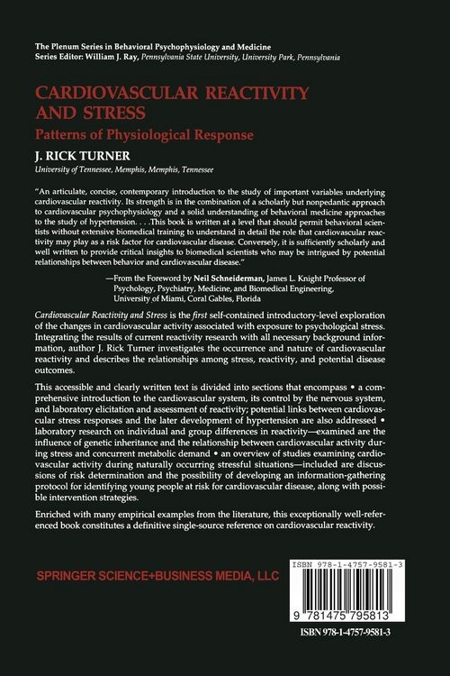 Produktbild: Cardiovascular Reactivity and Stress