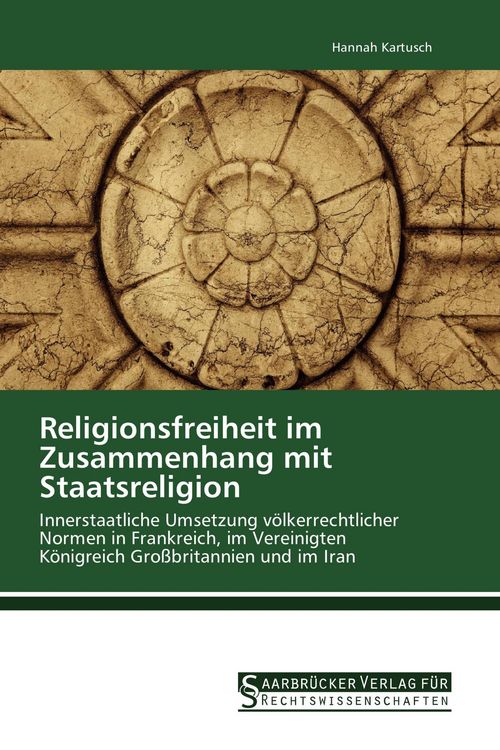 Produktbild: Religionsfreiheit im Zusammenhang mit Staatsreligion