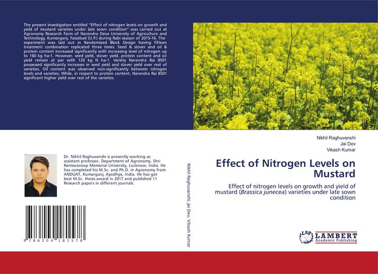 Produktbild: Effect of Nitrogen Levels on Mustard