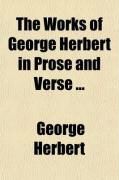 Produktbild: The Works of George Herbert in Prose and Verse (Volume 1); Prose