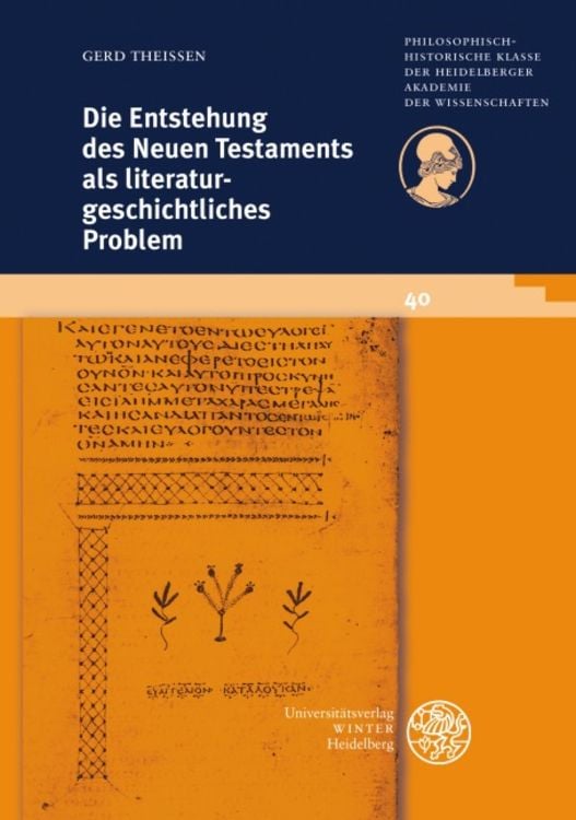 Produktbild: Die Entstehung des Neuen Testaments als literaturgeschichtliches Problem