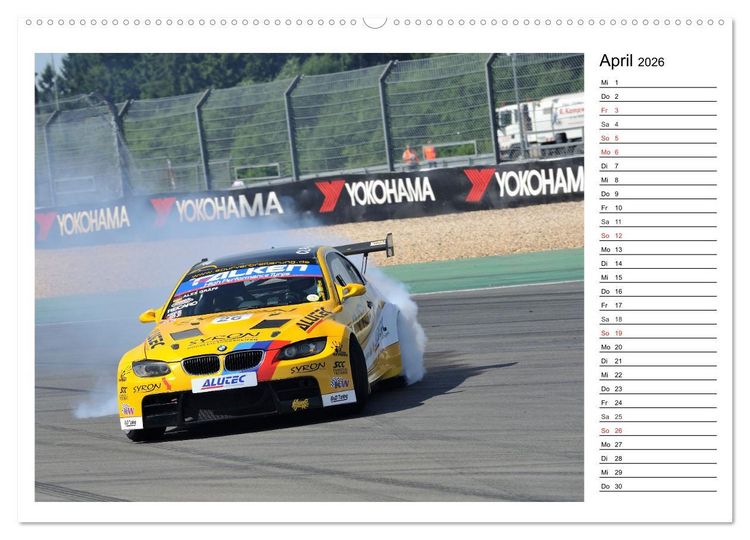 Produktbild: Faszination Motorsport am N&uuml;rburgring (Wandkalender 2026 DIN A2 quer), CALVENDO Monatskalender