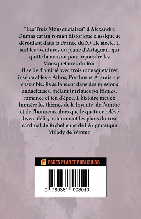 Produktbild: Les Trois Mousquetaires