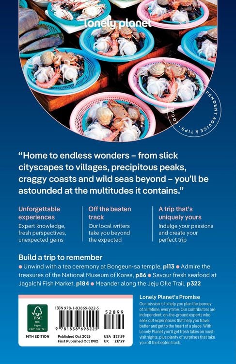 Produktbild: Lonely Planet Korea