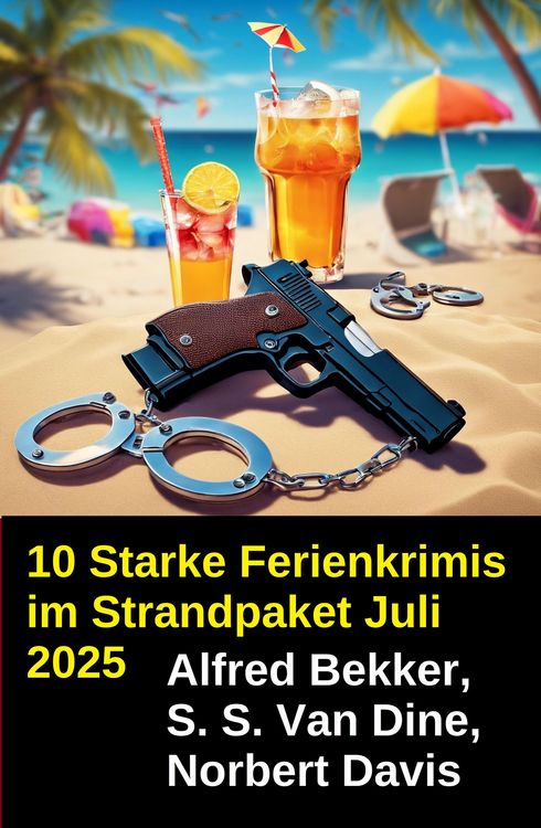 Produktbild: 10 Starke Ferienkrimis im Strandpaket Juli 2025