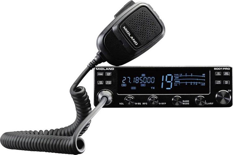 Produktbild: Midland 8001 Pro SSB CB-Funkger&auml;t C1633 CB-Funkger&auml;t