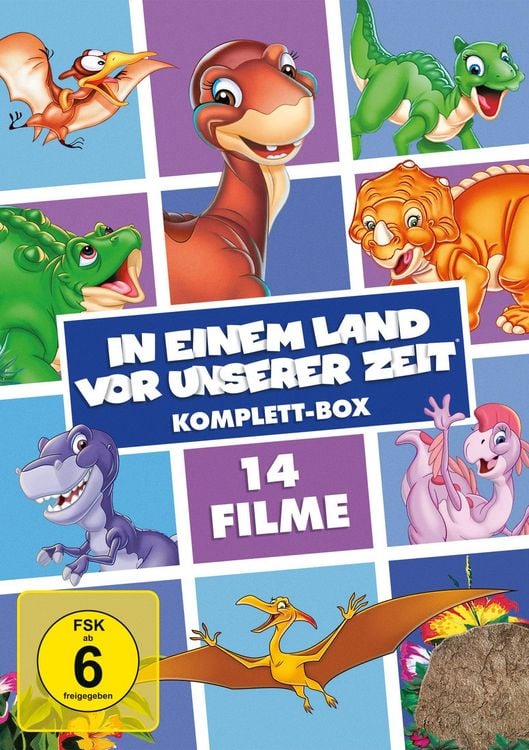Produktbild: In einem Land vor unserer Zeit - Film-Komplettbox (Alle Filme 1-14) [14 DVDs]