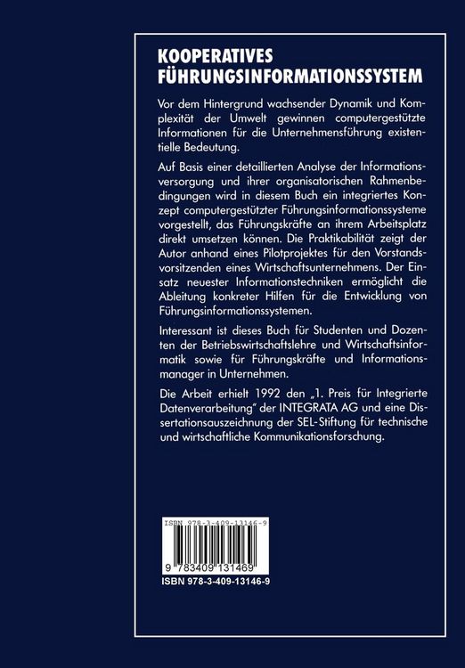 Produktbild: Kooperatives F&uuml;hrungsinformationssystem