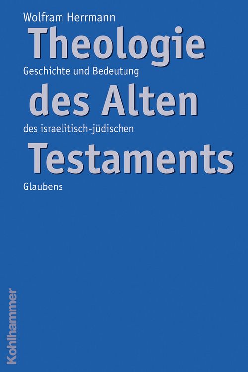 Produktbild: Theologie des Alten Testaments