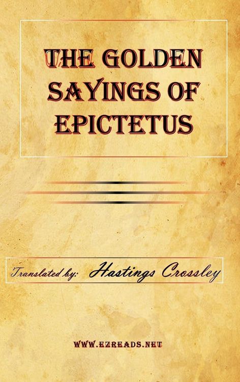 Produktbild: The Golden Sayings of Epictetus