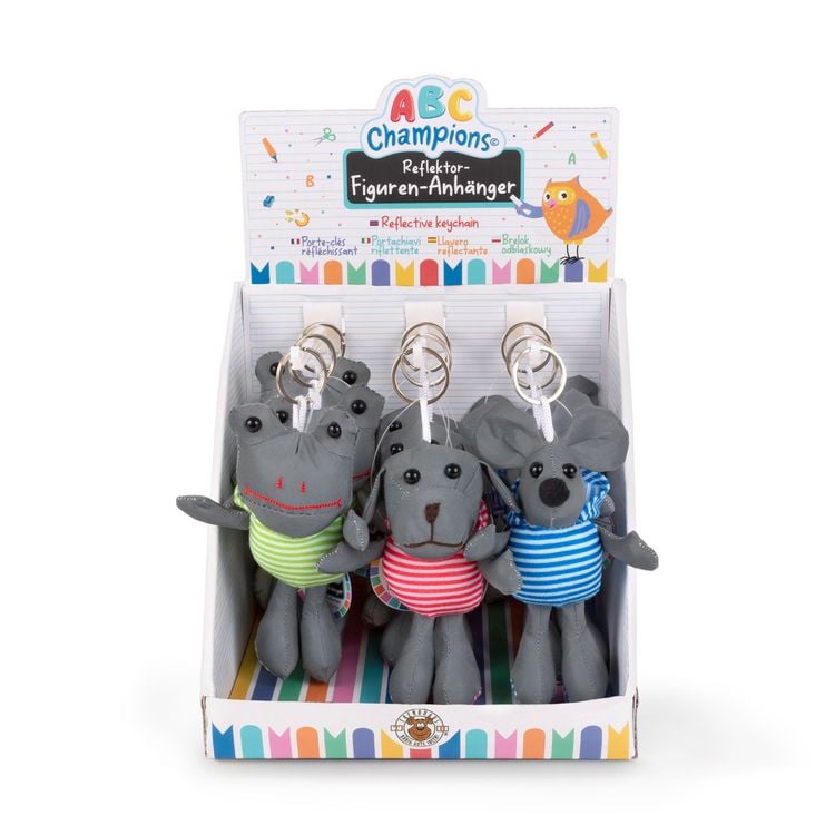 Produktbild: ABC Figuren-Anh&auml;nger Reflektierend 12cm