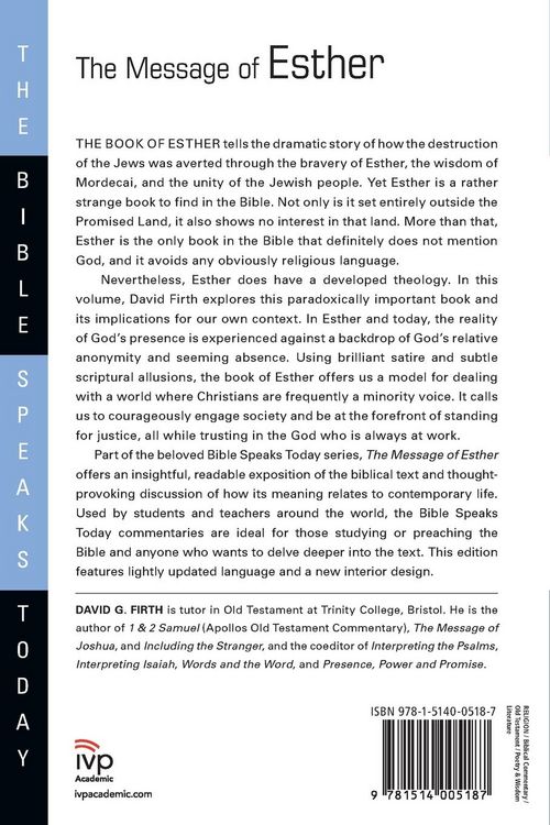 Produktbild: The Message of Esther