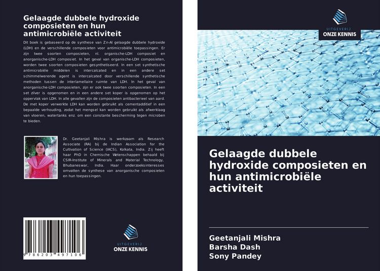 Produktbild: Gelaagde dubbele hydroxide composieten en hun antimicrobi&euml;le activiteit