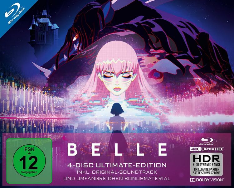 Produktbild: Belle Ultimate U-Edition (4K Ultra HD + Blu-ray + Bonus-Disc + Soundtrack)